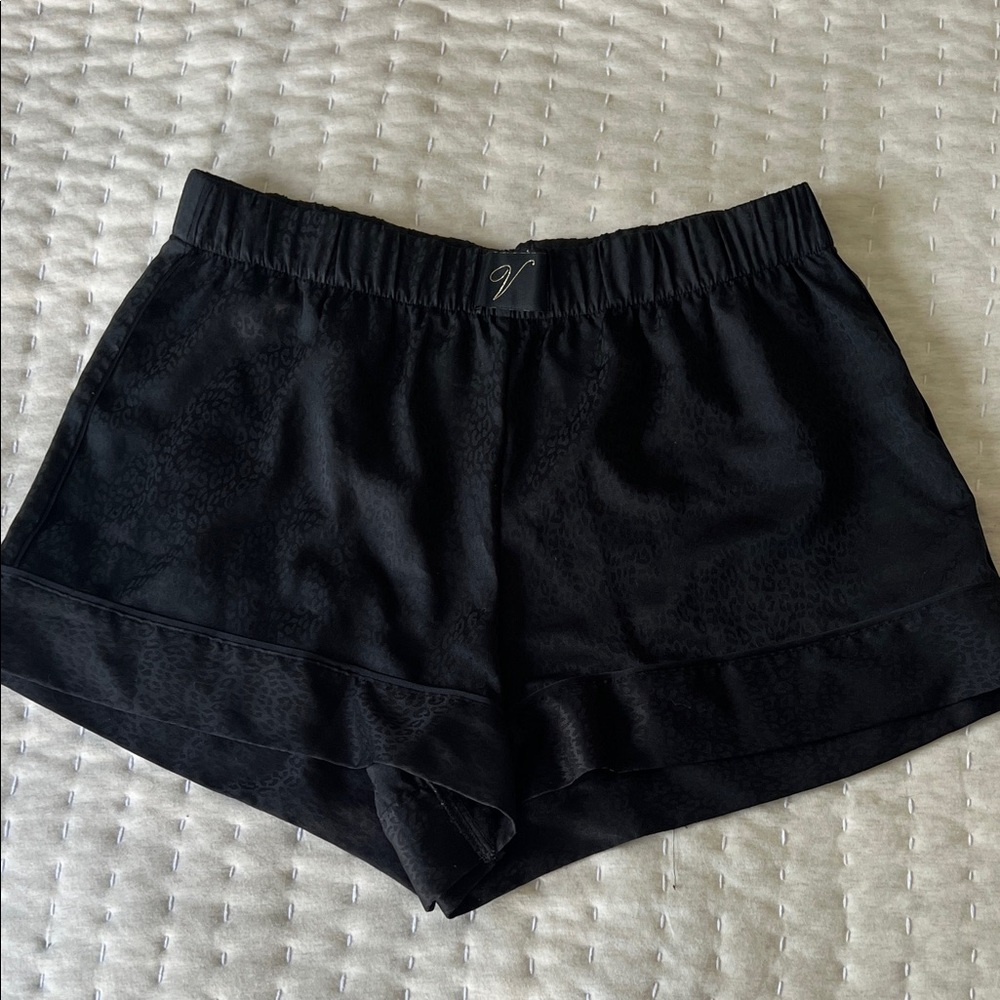 Victoria's Secret Black Satin Pajama Set - Picture 5 of 7
